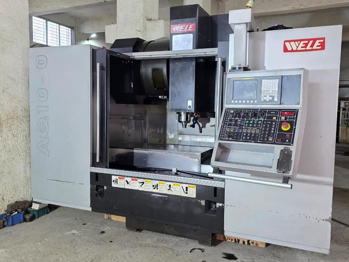 Used 2011 Wele AQ1050 Vertical Machining Centre (VMC)
