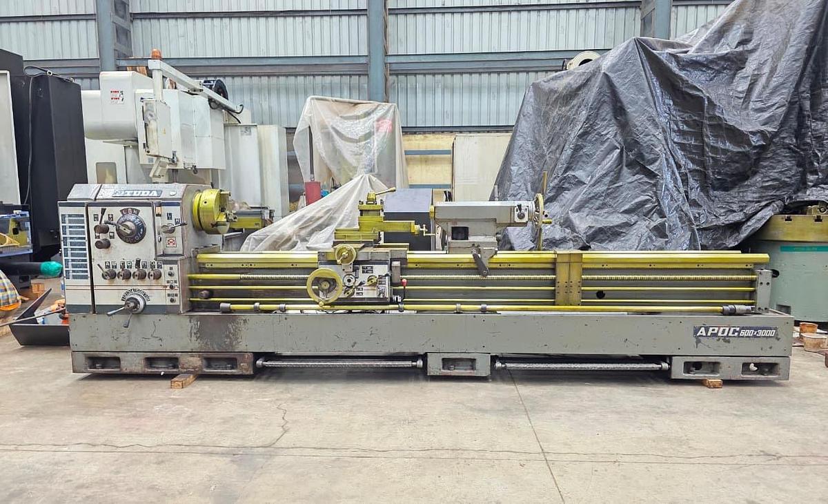 Used Tuda Japan APOC 600 x 3000 Lathe