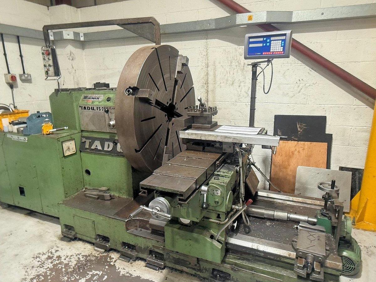 Used Tadu FS750 Facing Lathe