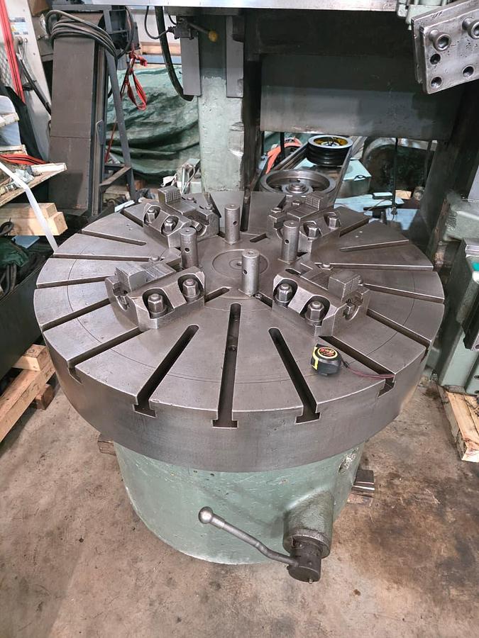 Used O-M VTO-12 Heavy Duty Vertical Turning Lathe (VTL)