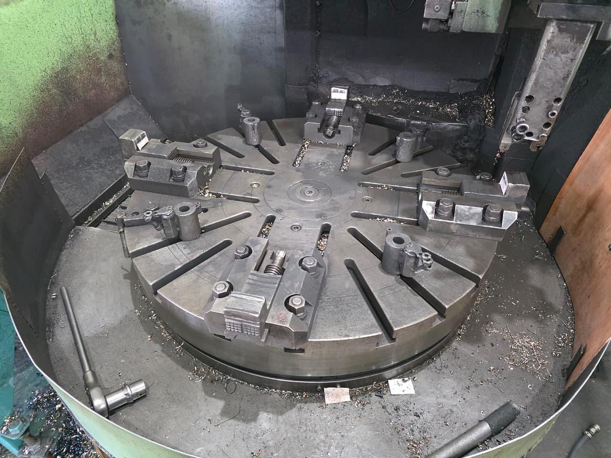 Used O-M VTO-12 Vertical Turning Lathe (VTL)