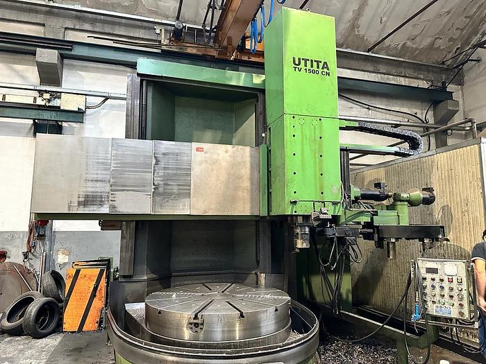 Used Utita TV-1500CN CNC VTL