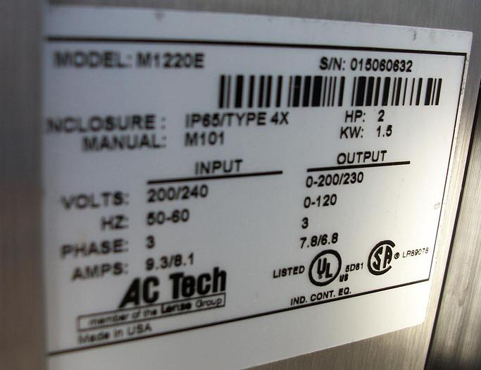 Used Mixer, High Shear, 2 HP, S/st, Inline, Ross, Mdl HSM #S740783