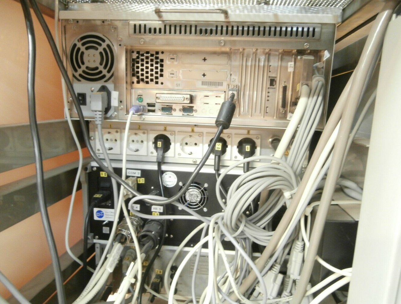 Used PLASMOS SD 4003 200mm Automated Ellipsometer AF-750 Lang MCC 12 + MP 4000 As-Is