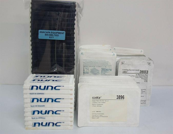 Falcon 353078, Nunc U96, Corning Costar 3896 3603 3792 Microplates New LOT 8377