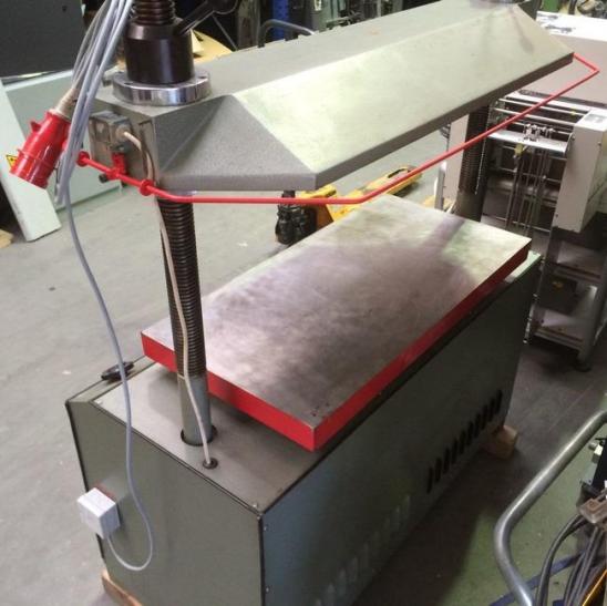 Used Sperr & Lechner Splek SLB 600 hydraulic plate press 1978