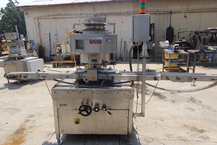 Used Capper, Genesis, Mdl RW-250SS, Rotary, Vials, #C743226