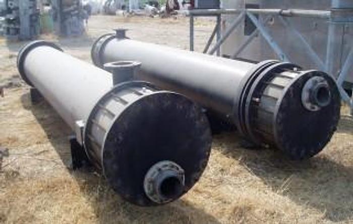 Used Heat Exchanger, Shell & Tube, 900 SF, Karbate, S734020 #S734020