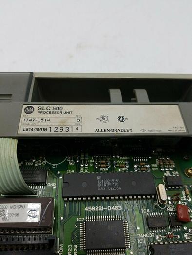 Used Allen Bradley 1747-L514 Ser B SLC 500 Processor Module PLC