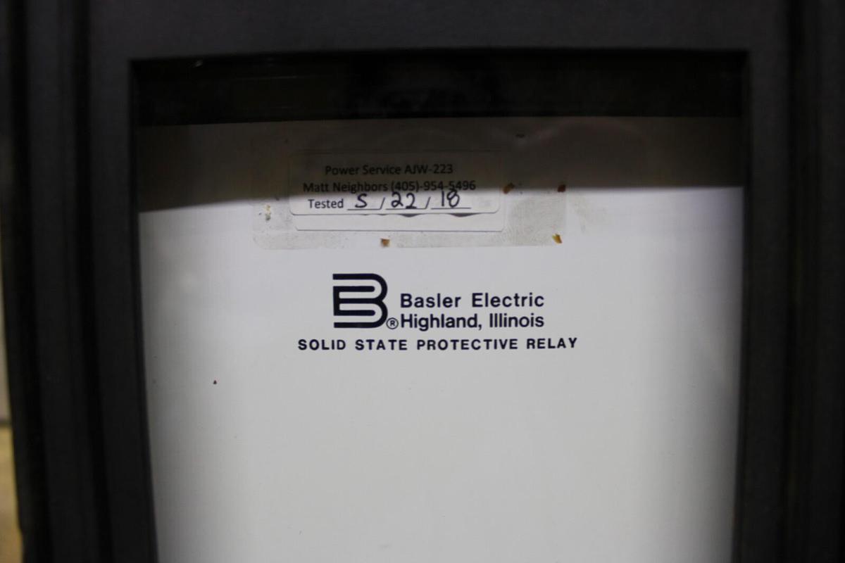Used BASLER ELECTRIC POWER SOLID STATE PROTECTIVE RELAY BE1-32R **WARRANTY**