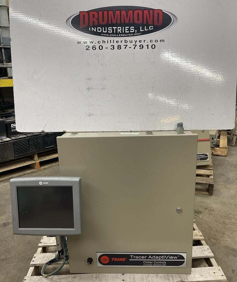 Used TRANE RETROFIT TRACER ADAPTIVIEW CHILLER CONTROL CVHE320 W/ TOUCHSCREEN DISPLAY
