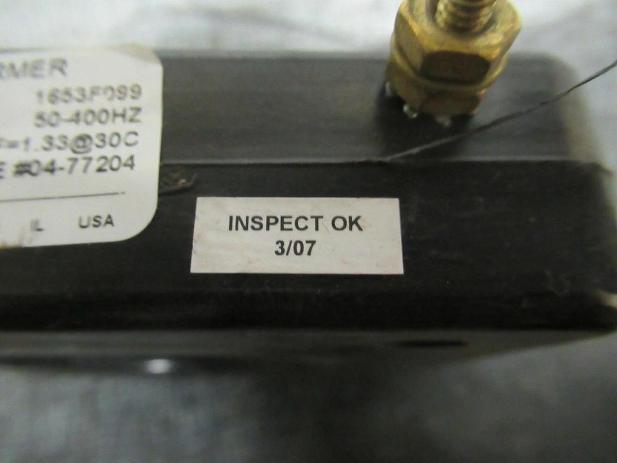 Used WICC CURRENT TRANSFORMER 653-1000-00-T 1000:5 50-400 HZ **WARRANTY INCLUDED**