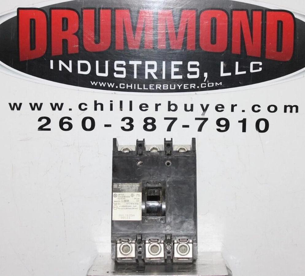 Used SQUARE D CIRCUIT BREAKER Q2L3125H 125 AMP 3-POLE 240 VAC *WARRANTY*