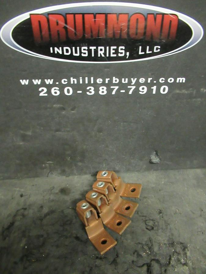 Used (4 QTY) BLACKBURN BKB SINGLE BARREL CONNECTOR TERMINAL LUG SET 4/0 - #2 BTC4102