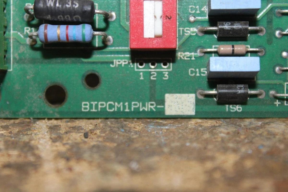 Used BENSHAW REDISTART MICRO POWER CARD CIRCUIT BOARD BIPCM1PWR **WARRANTY**