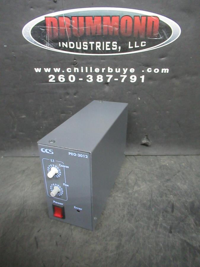 Used CCS 2 CHANNEL DIGITAL CONTROL UNIT PD2-3012 LED LIGHT POWER SUPPLY **WARRANTY**
