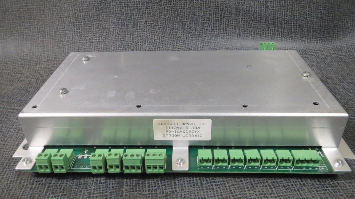 Used TRANE CHILLER CIRCUIT MODULE X13650451-06 REV G **WARRANTY INCLUDED**