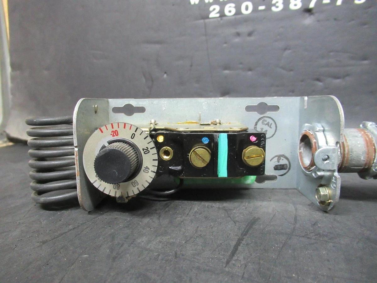 Used JOHNSON CONTROLS THERMOSTAT A19BBC-2 240 VOLT 16 AMP **WARRANTY INCLUDED**