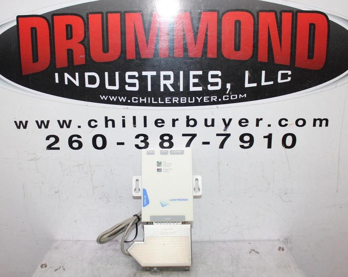 Used LANTRONIX SINGLE PORT SERVER TERMINAL MODEM UDS-10-IAP REV. A14 9-30 VDC