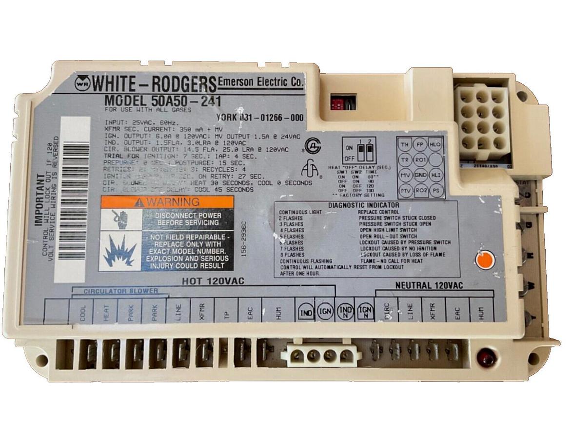 Used YORK LOGIC CONTROL CIRCUIT BOARD 031-00936-003 REV. F **WARRANTY INCLUDED**