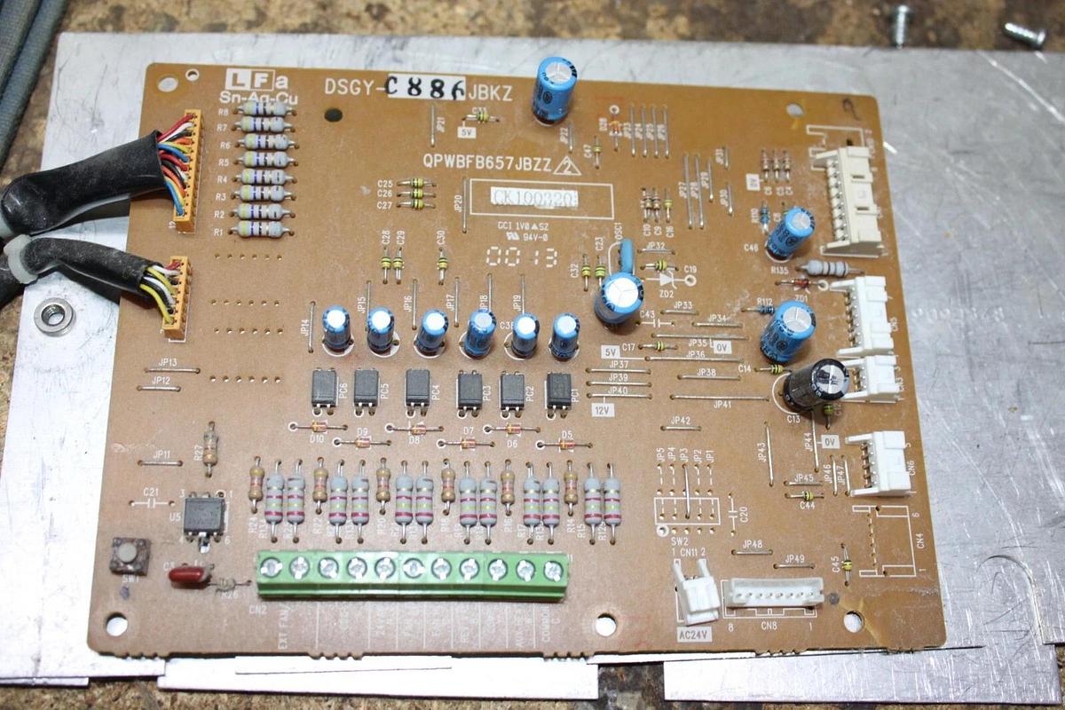 Used GENERAL ELECTRIC PTAC CONTROL QPWBFB656JBZZ DSGY-C886JBKZ *WARRANTY*