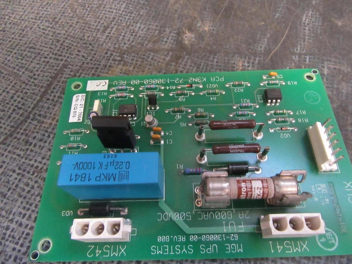 Used MGE UPS SYSTEMS 62-130060-00 REV B00 2A 600 VAC 500 VDC **WARRANTY**