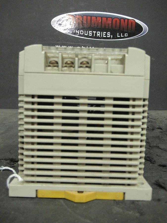 Used OMRON POWER SUPPLY MODULE S82K-03024 100-240 V 0.9 A // 24 VDC 1.3 A DIN RAIL