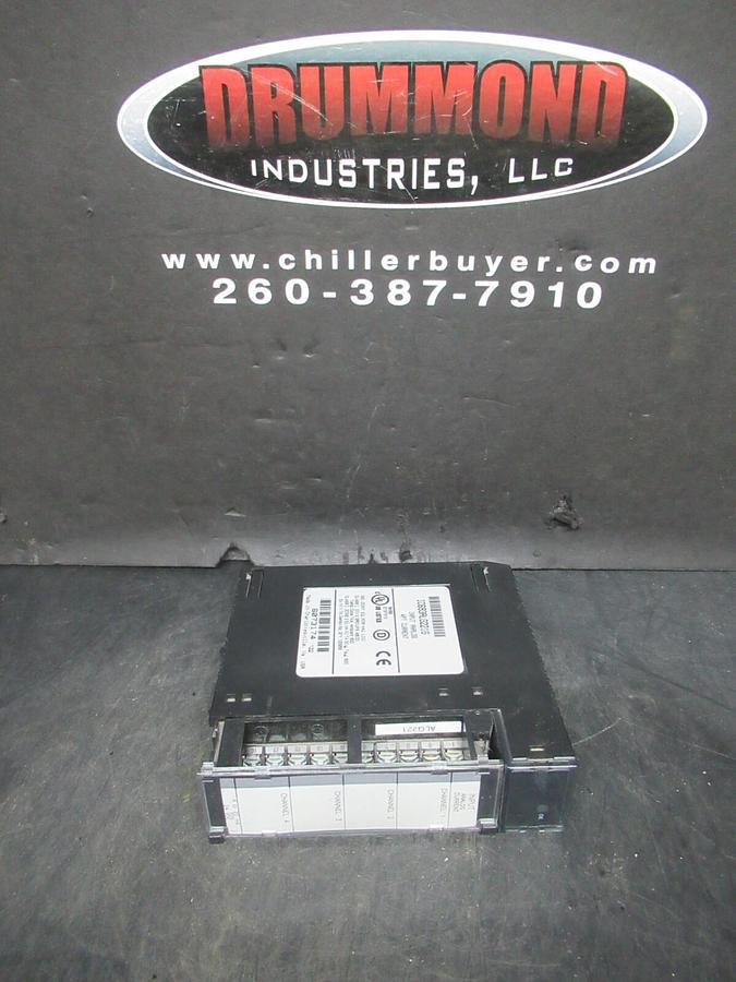 Used GE FANUC INPUT ANALOG 4 PT CURRENT MODULE IC693ALG221G **WARRANTY INCLUDED**
