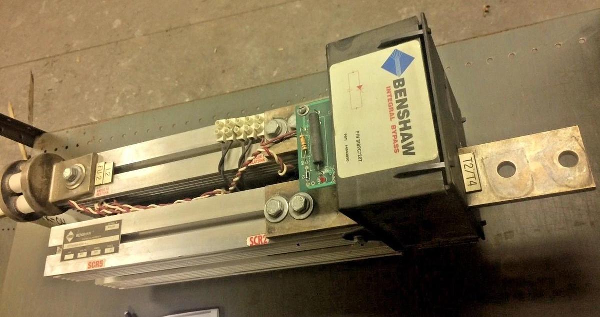 Used BENSHAW BIBPC720T 309 AMP 460V INTEGRAL BYPASS UTCCBRS6B-480A-4-1 CARRIER 60 HZ
