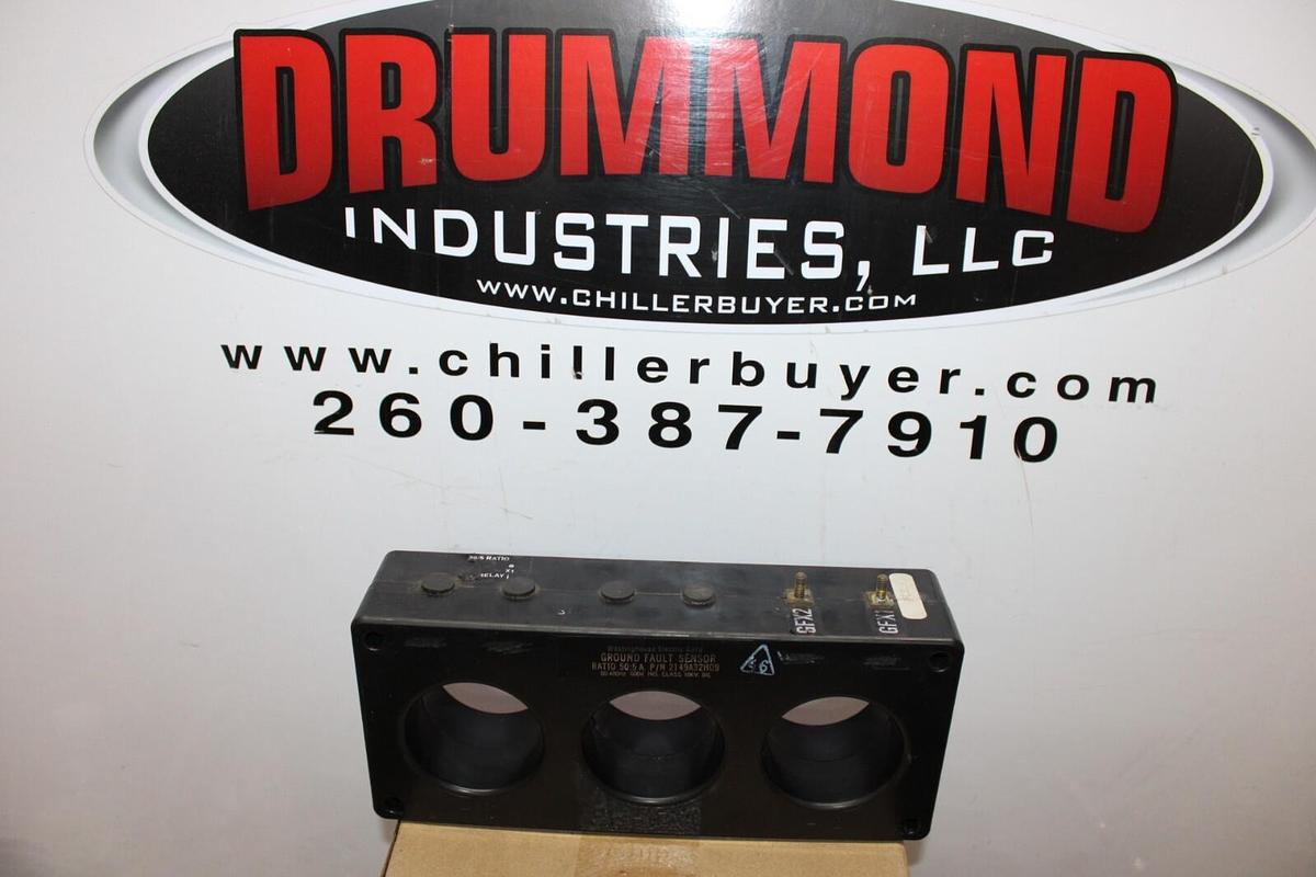Used CUTLER HAMMER GROUND FAULT SENSOR 2149A32H09 50:5 AMP 50-400 HZ 10 KV *WARRANTY*