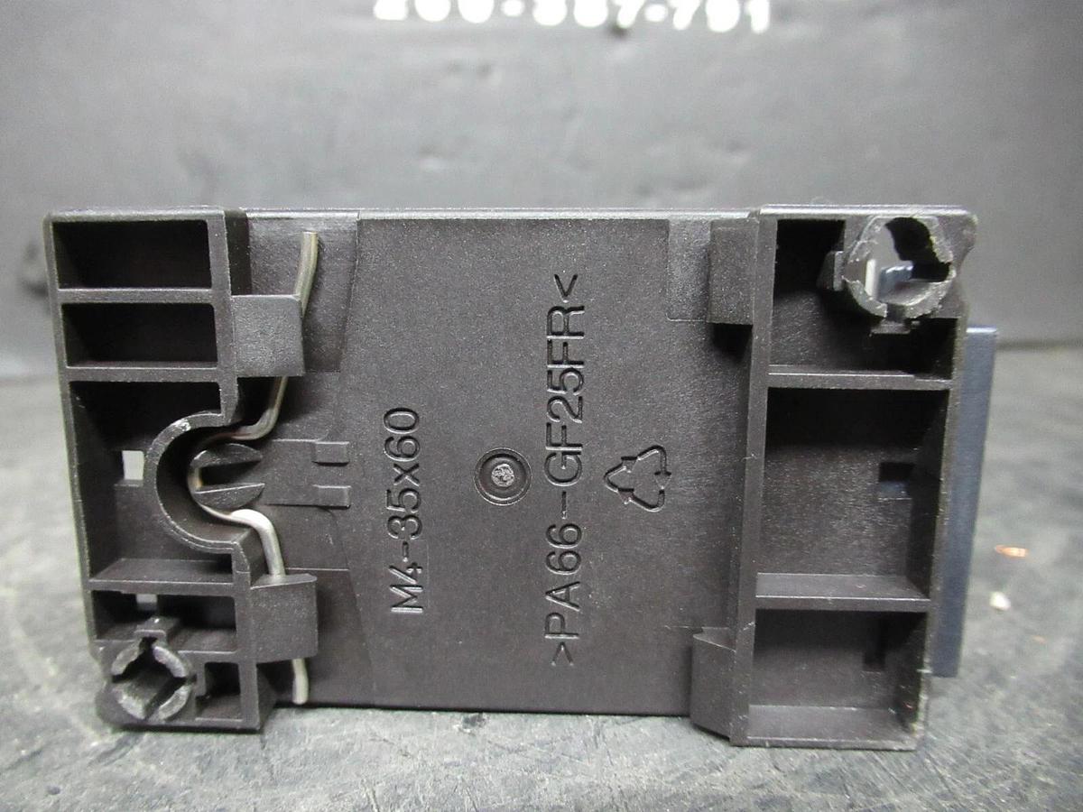 Used SIEMENS CONTACTOR 3RT1023-1A 35 AMP 600 VAC 7.5 HP 3-PHASE COIL: 110/120