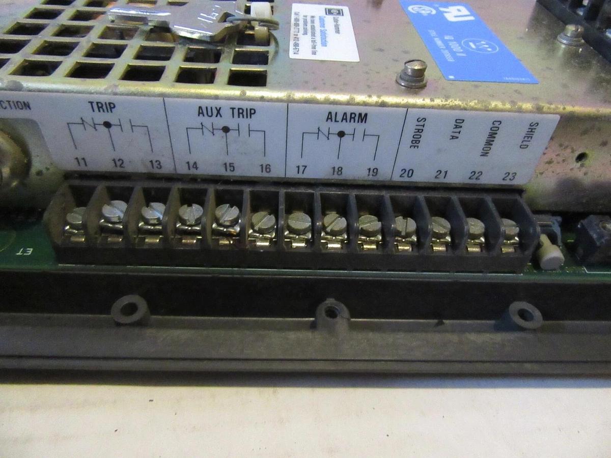 Used CUTLER HAMMER / WESTINGHOUSE IQ-1000 II MOTOR PROTECTION RELAY 9966D84K01