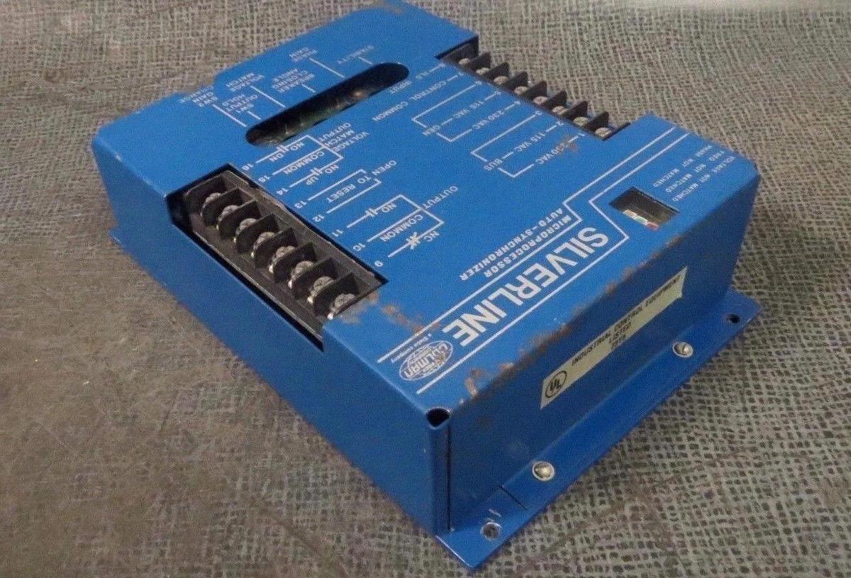 Used BARBER COLMAN SILVERLINE MICROPROCESSOR AUTO-SYNCHRONIZER MODEL: DYN2-90200