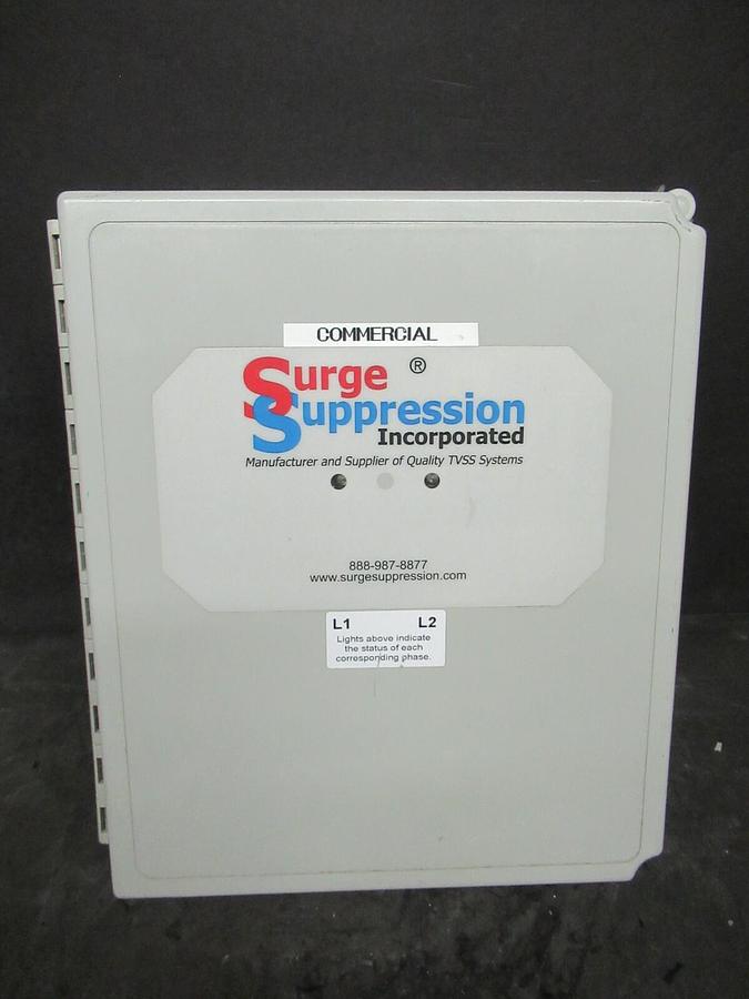 Used SURGE SUPRESSION INC. MP1S1-PR 120 /240 VAC SUPRESSOR SINGLE SPLIT PHASE 4X ENCL