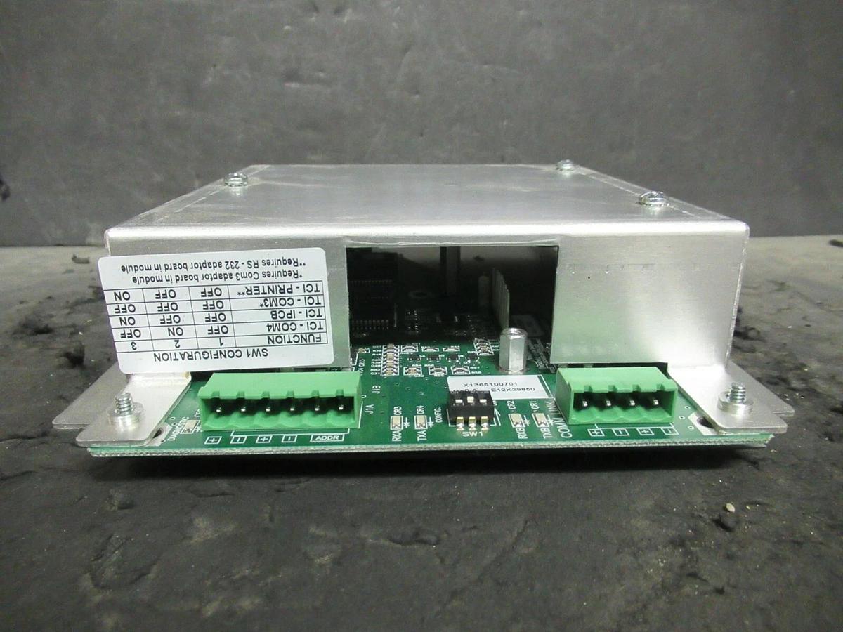 Used TRANE CHILLER SWITCH MODULE X1365100701 REV 0.A SW1 CONFIG TCI FUNCTION WARRANTY