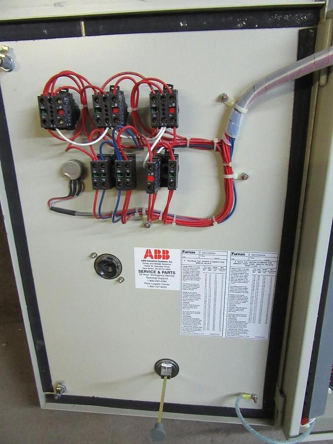 Used ABB VARIABLE SPEED DRIVE H5010074N0P2BAFP00 480 VAC 7.5 HP 3-PHASE ACH-500