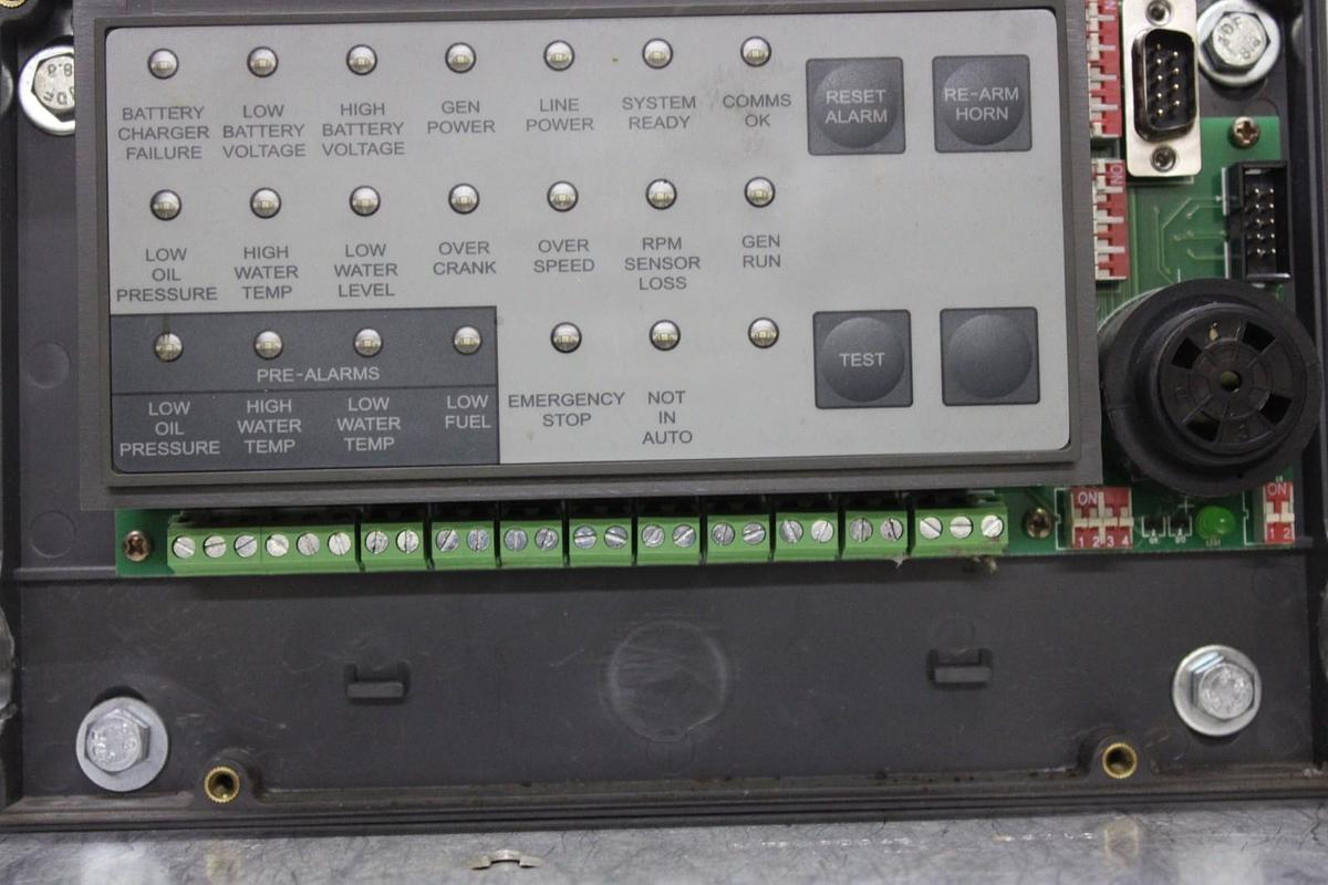 Used GENERAC GENERATOR ANNUNCIATOR AND ALARM MODULE 0G4525A REV. C **WARRANTY**