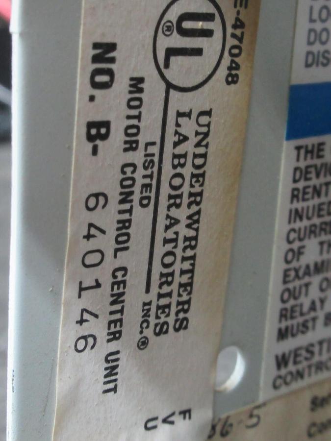 Used CUTLER HAMMER MOTOR STARTER CONTROL MODEL: 2100 12" W/ A200M1CACP NEMA SIZE 1