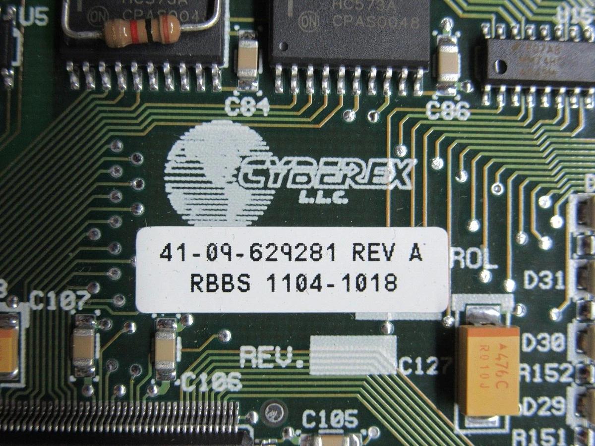 CYBEREX MICRO CONTROL CIRCUIT BOARD 41-09-629281 REV. A PCB-62438-1 REV. B