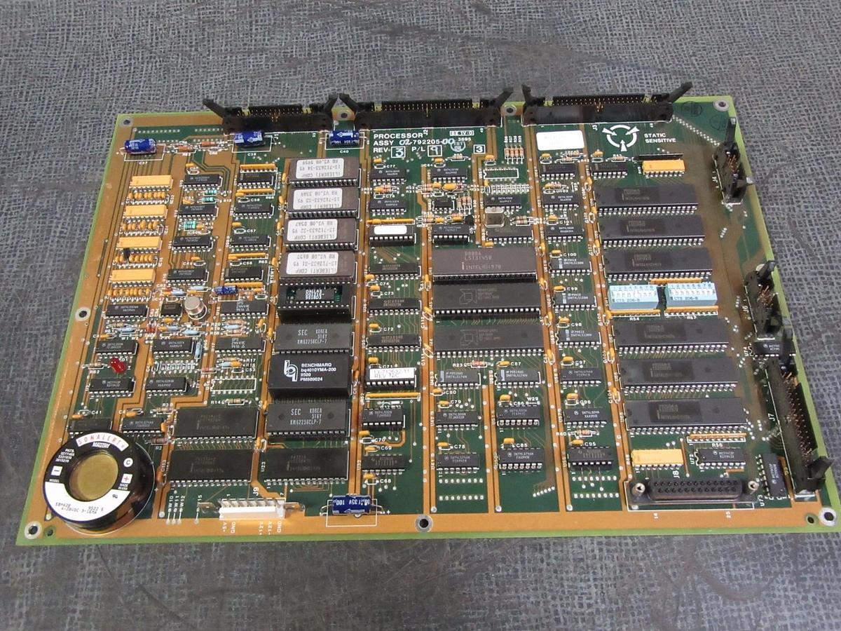 Used LIEBERT PROCESSOR ASSEMBLY CIRCUIT BOARD MODEL: 02-792205-00 REV 3 **WARRANTY**
