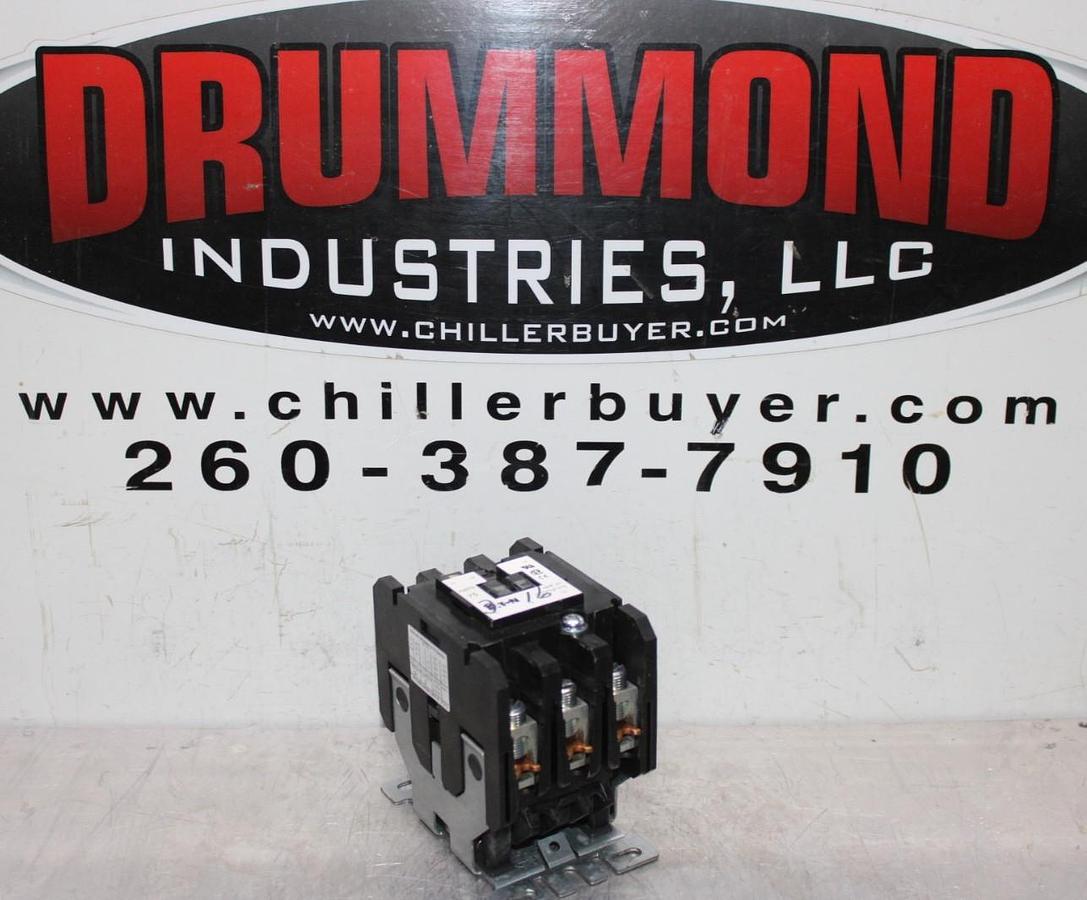 Used EATON DEFINITE PURPOSE CONTACTOR C25FNF375 75 AMP 600 VOLT 50 HP 3-POLE 3-PHASE