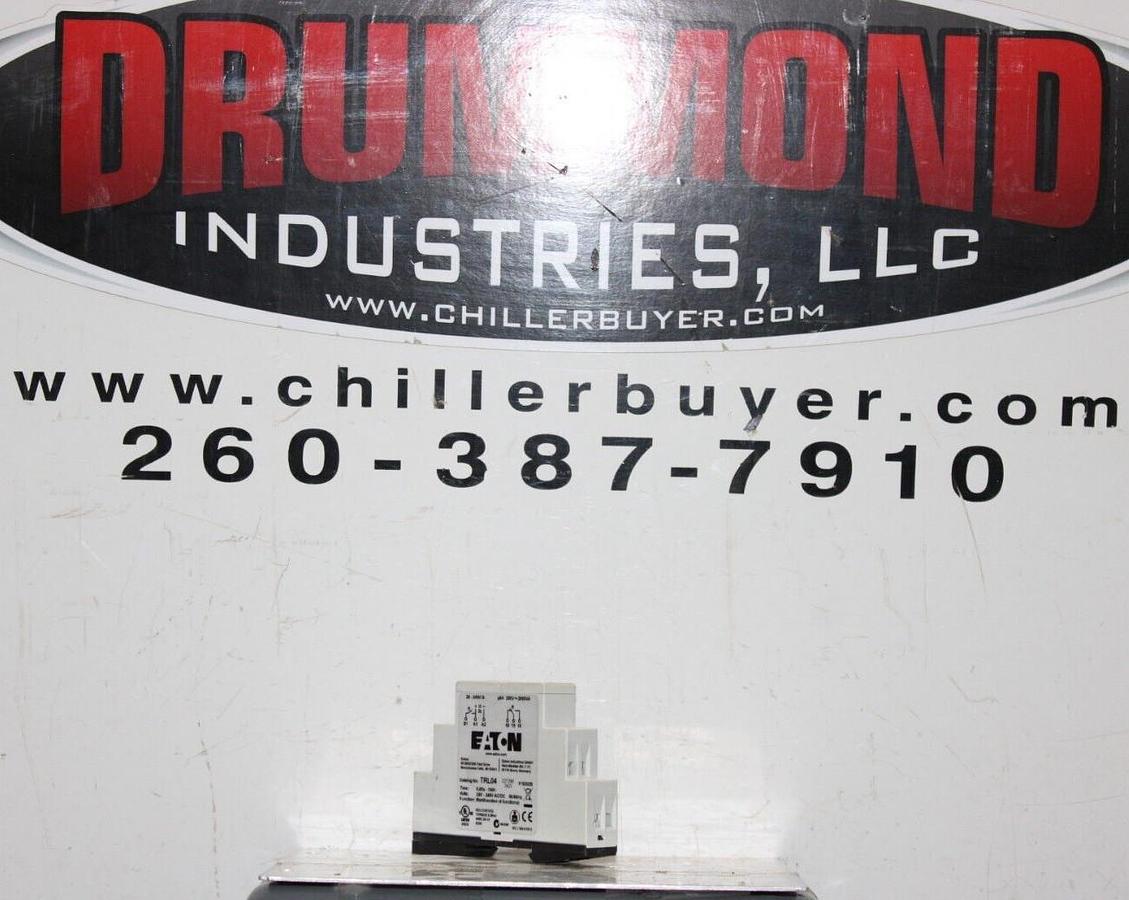 Used EATON MULTI-FUNCTION TIME DELAY RELAY TRL04 0.05 SEC - 100 HOUR 240 VOLT