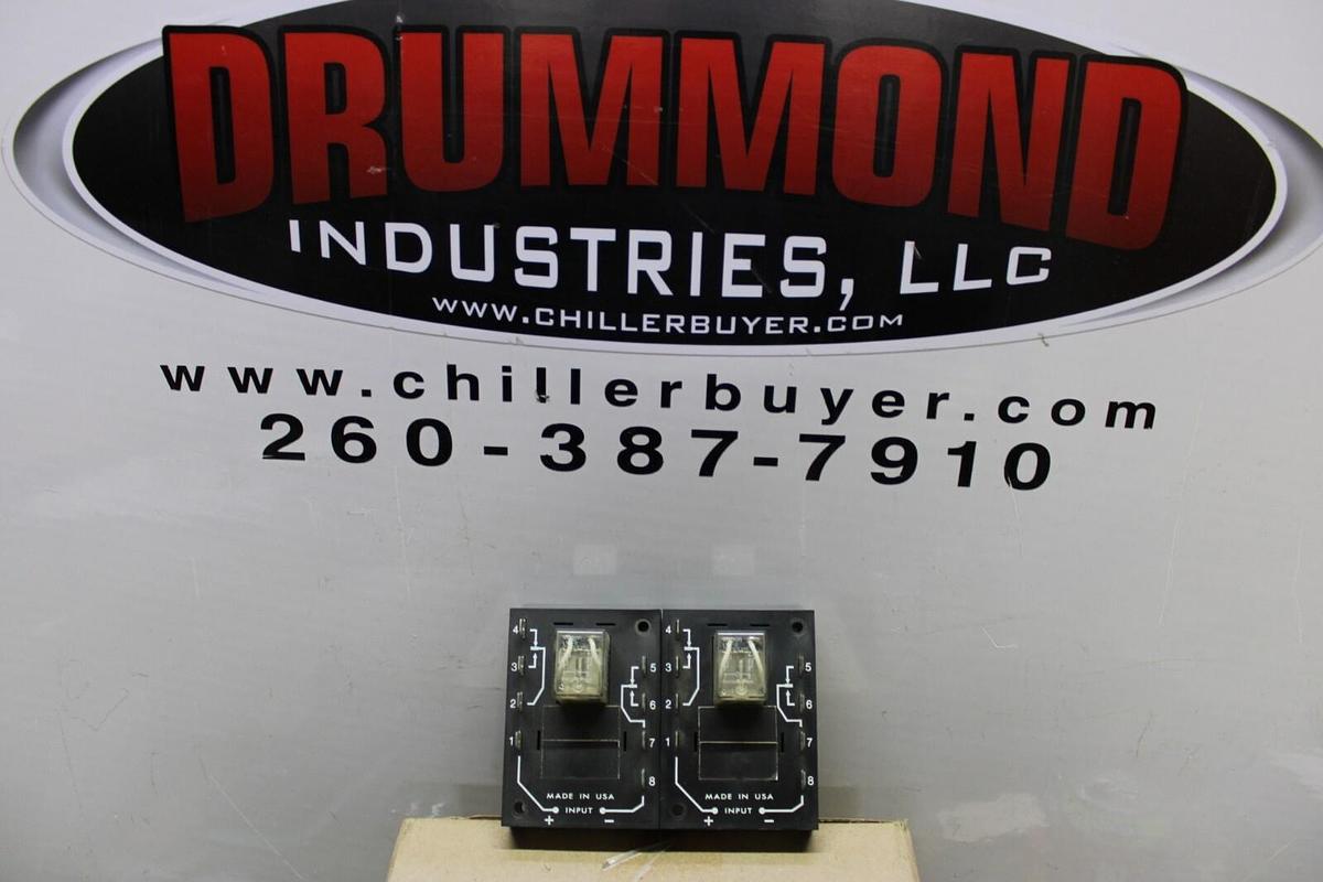 Used LOT OF 2 SSACI SOLID STATE TIMER RELAY ERDM4130S 10 AMP 120 VAC 30 SECOND