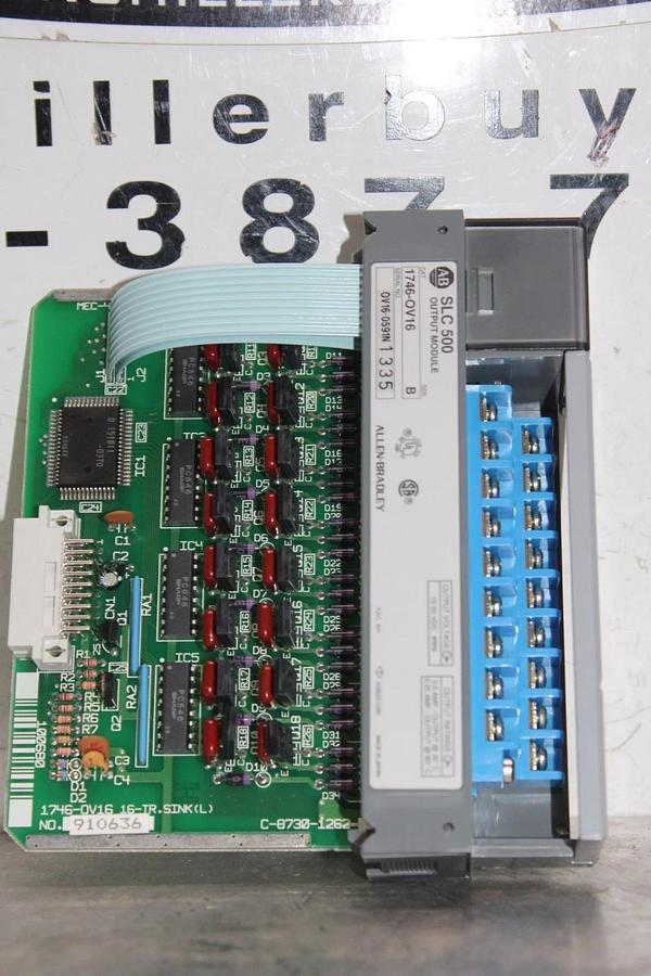 NIB ALLEN-BRADLEY SLC 500 PROGRAMMABLE OUTPUT CONTROL MODULE 1746-OV16