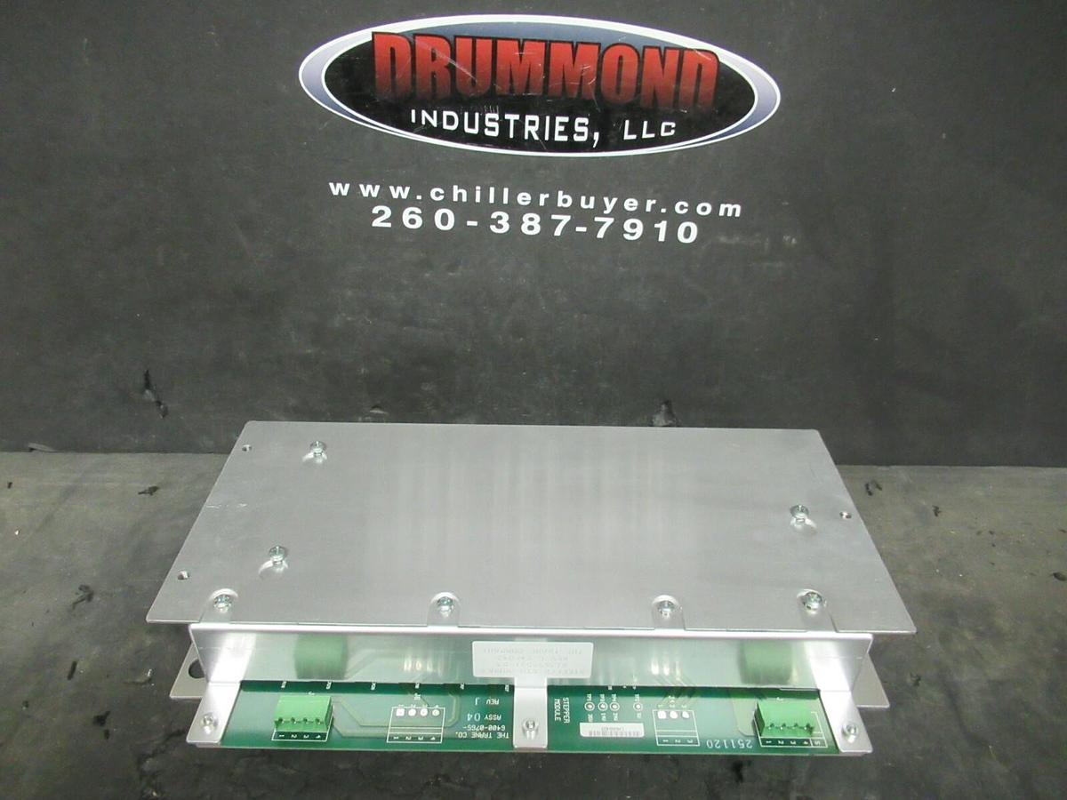 Used TRANE CHILLER STEPPER RTH MODULE X13650501-03 REV C 6400-0765 REV J ASSY 04