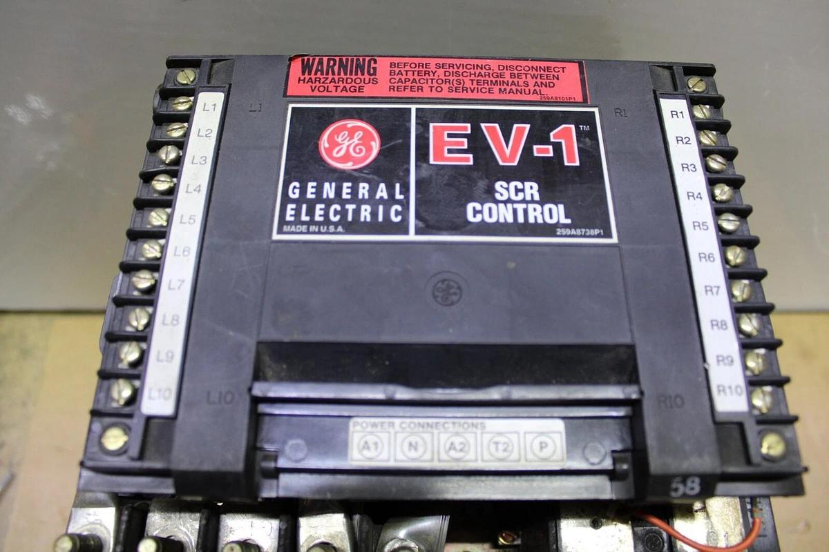 Used GENERAL ELECTRIC EV-1 FORKLIFT SCR CONTROL MODULE IC36450SC 24-84 VDC