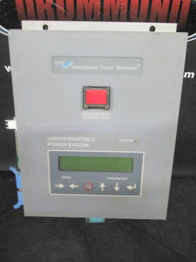 Used IPM UNINTERRUPTABLE POWER SYSTEM DISPLAY 150-012-D325-1 REV. C / 944-016-A122-1