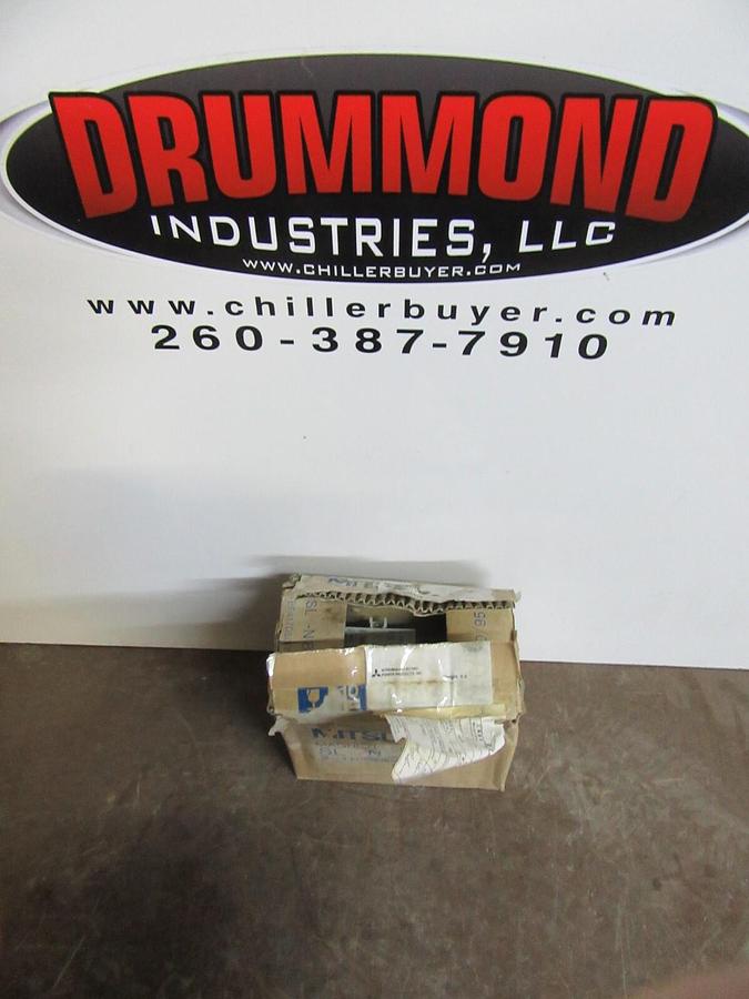 MITSUBISHI CONTACTOR SL-N8OUR 600 VAC 100 AMP 50 AMP 3-PHASE COIL: 240 VAC