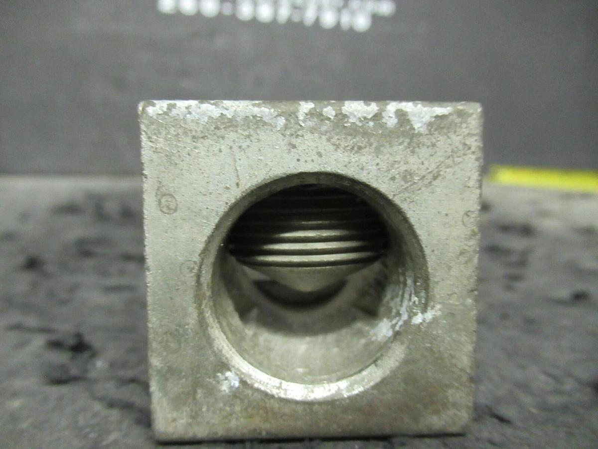 Used (6) QTY ILSCO TA-600 1 (SINGLE) BARREL MECHANICAL CONNECTOR LUG TAP 600 MCM - 2