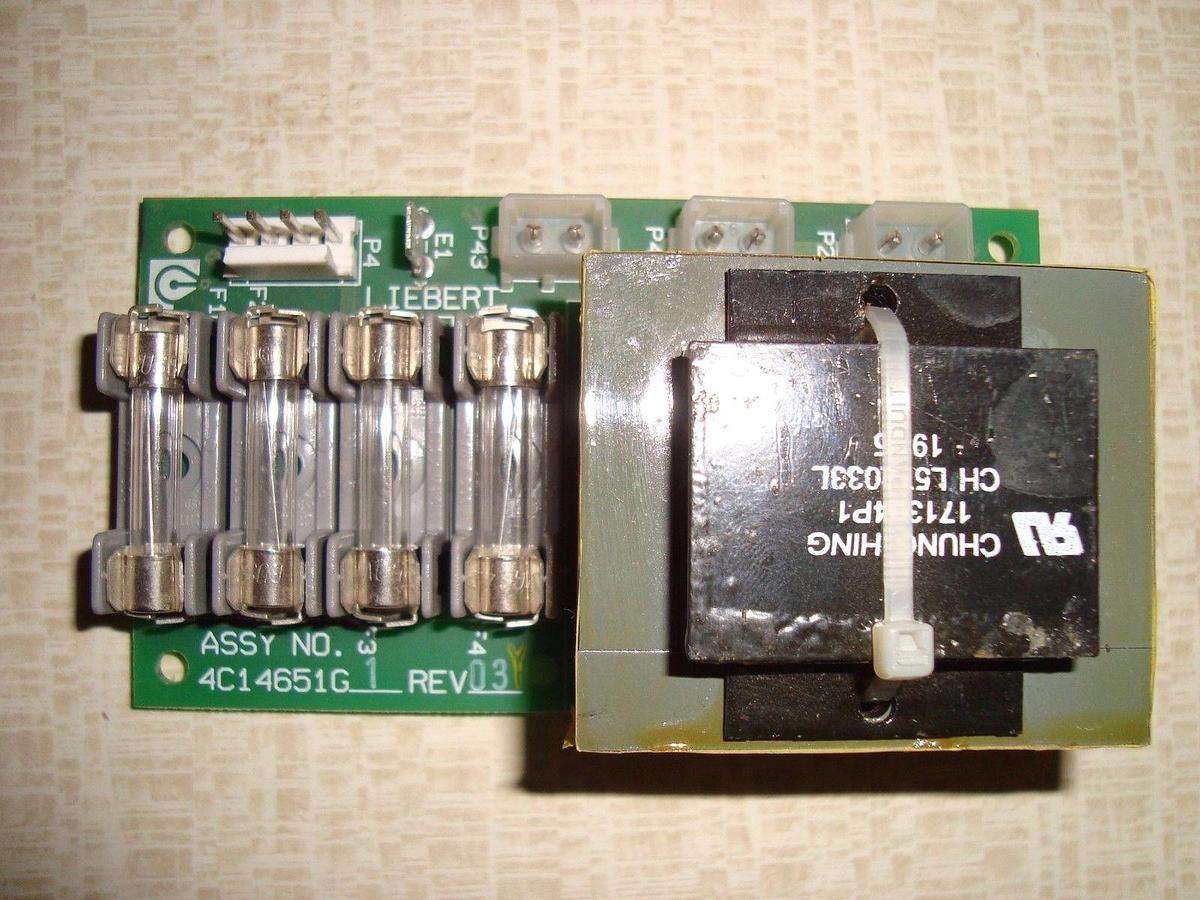 Used LIEBERT FUSE CIRCUIT BOARD CARD MODEL: 4C14651G